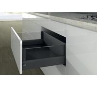 Casserolier Arcitech Designside HETTICH - P.650 H.218/94mm - anthracite sans coulisse avec rehausse verre - 9150583