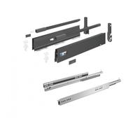Casserolier InnoTech Atira gris Push To Open 30 kg - h 144 mm - l 470 mm HETTICH