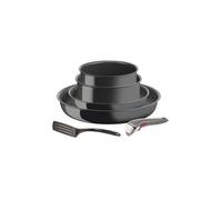 Casserolies - TEFAL - L2609602 - Ingenio Renew - Lot 6 pièces - Gris anthracite