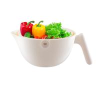 Cassers pour la cuisine, passoire de colonie de cuisine, Bol de draineur rotatif, Panier de vidange des légumes à double couche