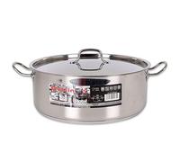 Casseruola con coperchio Quttin Acciaio inossidabile/ø 32 x 12 cm