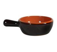 Casseruola Marrone In Ceramica 1 Manico 20cm Cucina Casa Pentola De Silva