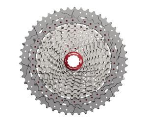 Cassette 11 v alum/acier Sunrace Csms8 Shim.hg Argenté