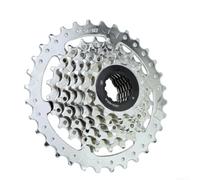 Cassette à 7 vitesses pour vélos avec engrenage 12-28T et 12-32T pour HG Freehub Corps en acier allié avec écrou de verrouillage (12-32T)