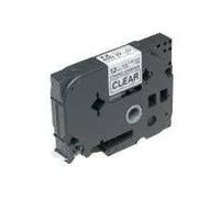 Cassette à bande - BROTHER - Noir clair - Rouleau 0,9 cm x 8 m - Compatible P-Touch