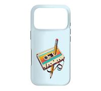 Cassette à Crayons Old School Music Lover Party années 80 90 Coque pour iPhone 17 Pro
