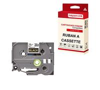 Cassette à Ruban étiqueteuse TZE-344 (Or - Noir) 18 mm * 8 m Compatible pour Brother P-Touch D450, D450VP, D800W, D600, E300, E