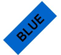 Cassette À Ruban Pour Étiqueteuse Dymo,Compatible Avec D1,12mm,45010,45013,40910,40913,43613,43610,Lm160,280 - Type Black On Blue-6mm