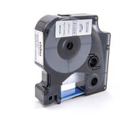 Cassette à ruban vhbw 12mm pour Dymo LabelManager 360D, 400, 420P, 450, 450D, 500, 500TS, PC II. Remplace: Dymo D1, 45014.