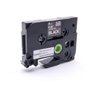 Cassette à ruban vhbw 9mm pour Brother P-Touch 200, 300, 500, 1000, 2000, 9000-Serie. Remplace: TZE-325.