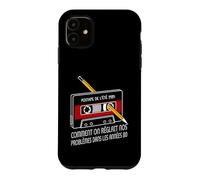 Cassette année 80 Compilation Vintage Humoristique 80's Coque pour iPhone 11