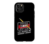 Cassette année 80 Compilation Vintage Humoristique 80's Coque pour iPhone 11 Pro