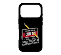 Cassette année 80 Compilation Vintage Humoristique 80's Coque pour iPhone 17 Pro