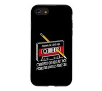 Cassette année 80 Compilation Vintage Humoristique 80's Coque pour iPhone SE (2020) / 7/8