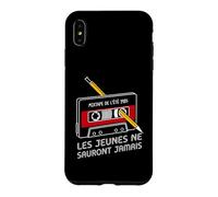 Cassette année 80 Compilation Vintage Humoristique 80's Coque pour iPhone XS Max
