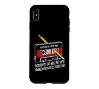 Cassette année 80 Compilation Vintage Humoristique 80's Coque pour iPhone XS Max