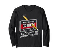 Cassette année 80 Compilation Vintage Humoristique 80's Manche Longue