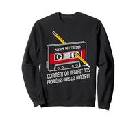 Cassette année 80 Compilation Vintage Humoristique 80's Sweatshirt