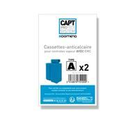 Cassette anti-calcaire emc type a par 2 pour Centrale vapeur Domena, Nettoyeur vapeur Domena - 3665392363323