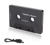 Cassette Audio Bluetooth pour Voiture vers Récepteur Auxiliaire, Adaptateur de Cassette Bluetooth à Réduction de Bruit, Transmission Rapide, pour Téléphone Portable, Tablette, Lecteur MP3, Autoradio