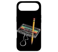 Cassette Audio, Crayon, rembobiner, années 80, Vintage, Fun Coque pour iPhone Air
