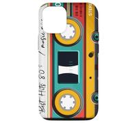 Cassette Audio Musique rétro année 1980-80s mixe Best of Coque pour iPhone 12/12 Pro