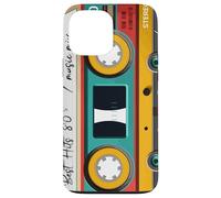 Cassette Audio Musique rétro année 1980-80s mixe Best of Coque pour iPhone 13 Pro Max