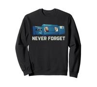 Cassette Audio Never Forget, Mixtape analogique Amusante des années 70, 80 et 90 Sweatshirt