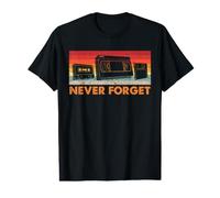 Cassette Audio Never Forget, Mixtape analogique Amusante des années 70, 80 et 90 T-Shirt Graphique avec Valeur