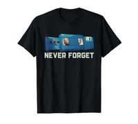 Cassette Audio Never Forget, Mixtape analogique Amusante des années 70, 80 et 90 T-Shirt Graphique avec Valeur