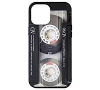 Cassette audio rétro 90s 80s 70s 60s vintage Coque pour iPhone 12 Pro Max
