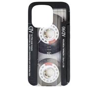 Cassette audio rétro 90s 80s 70s 60s vintage Coque pour iPhone 15 Pro