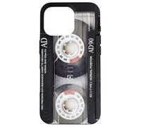 Cassette audio rétro 90s 80s 70s 60s vintage Coque pour iPhone 16 Pro