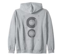 Cassette Audio rétro Graphique Design esthétique Vintage Sweat à Capuche