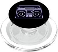 Cassette Audio Tape 80s Retro Music Old Mix Pencil PopSockets PopGrip pour MagSafe