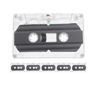 Cassette Audio Vierge 30 Min Enregistrable, Lot de 6