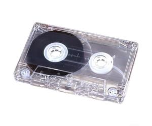 Cassette audio vierge 45, 60, 90 minutes, taille standard, noir transparent, compatible avec enregistreur BOOMBOX pour archivage de musique personnel (45 minutes)