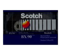 CASSETTE AUDIO VIERGE 90 MINUTES SCOTCH BX/90