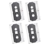 Cassette Audio Vierge pour Enregistrement 30 Min, Plastique Noir