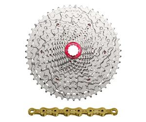 Cassette avec chaîne Sunrace Mz800 11-51 Shimano Argenté