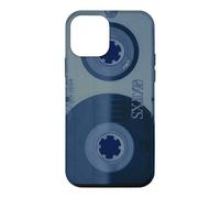 Cassette Bleue pour enregistreur rétro Coque pour iPhone 12 Mini