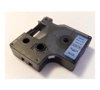vhbw Ruban compatible avec Dymo LabelManager PC II imprimante d'étiquettes 9mm Noir sur Bleu