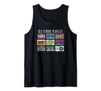 Cassette Cassette Music Retro 80s Old School Playlist Mixtape Débardeur
