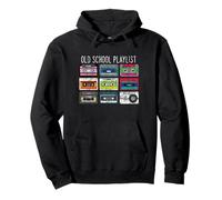Cassette Cassette Music Retro 80s Old School Playlist Mixtape Sweat à Capuche