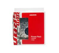 Sram Power Pack Pg-950 Pc-951 Chain Cassette Argenté 9s / 11-34t