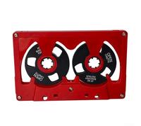 Cassette compacte 13 x 8 x 3 cm pour cassette compacte type I (rouge + noir