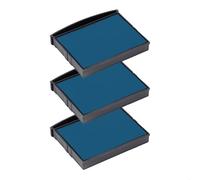 Cassette d’encre pour Colop 2300 | Cartouche Colop E/2300 (Pack de 3 - Bleue)