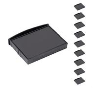 Cassette d’encre pour Colop 2600 | Cartouche Colop E/2600 (Pack de 10 - Noire)