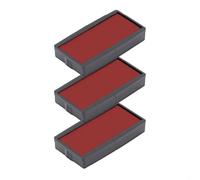 Cassette d’encre pour Colop Printer 20 | Cartouche Colop E/20 (Pack de 3 - Rouge)