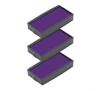 Cassette d’encre pour Colop Printer 20 | Cartouche Colop E/20 (Pack de 3 - Violette)
